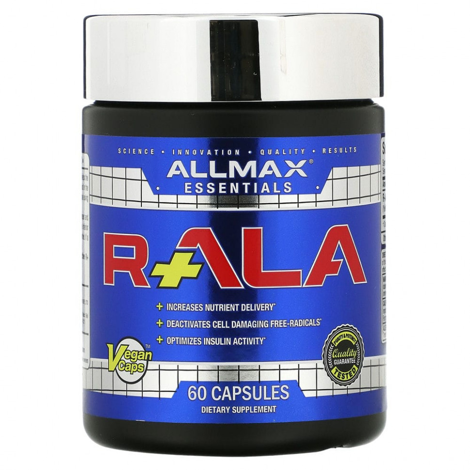 ALLMAX Nutrition, R+ALA, 60     , -, 