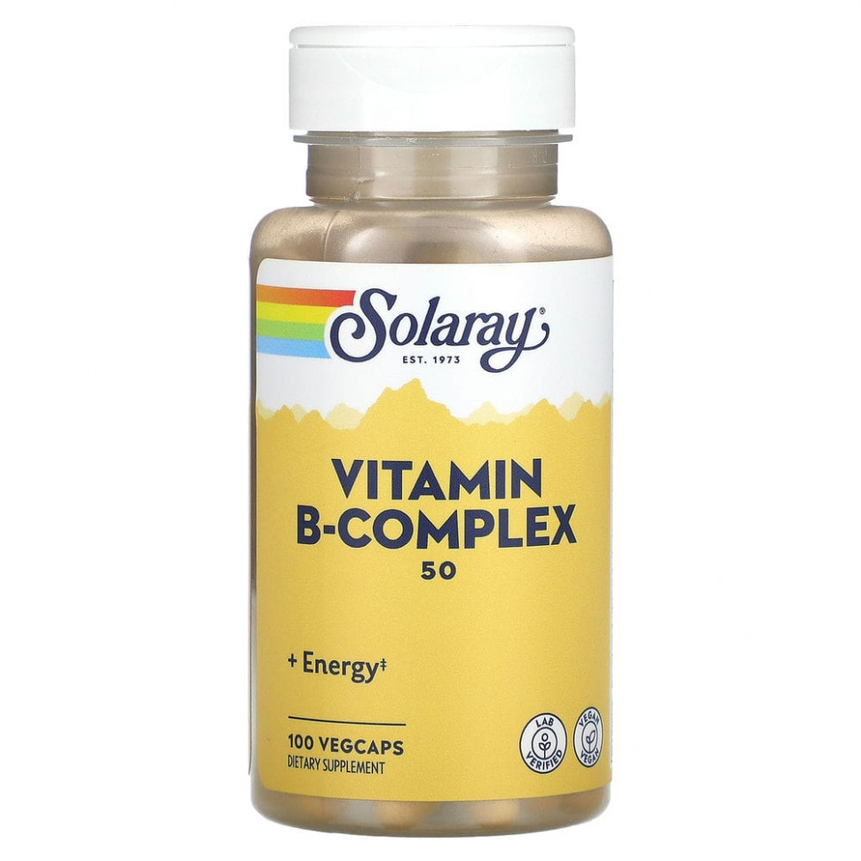 Solaray, B-Complex 50, 100           , -, 