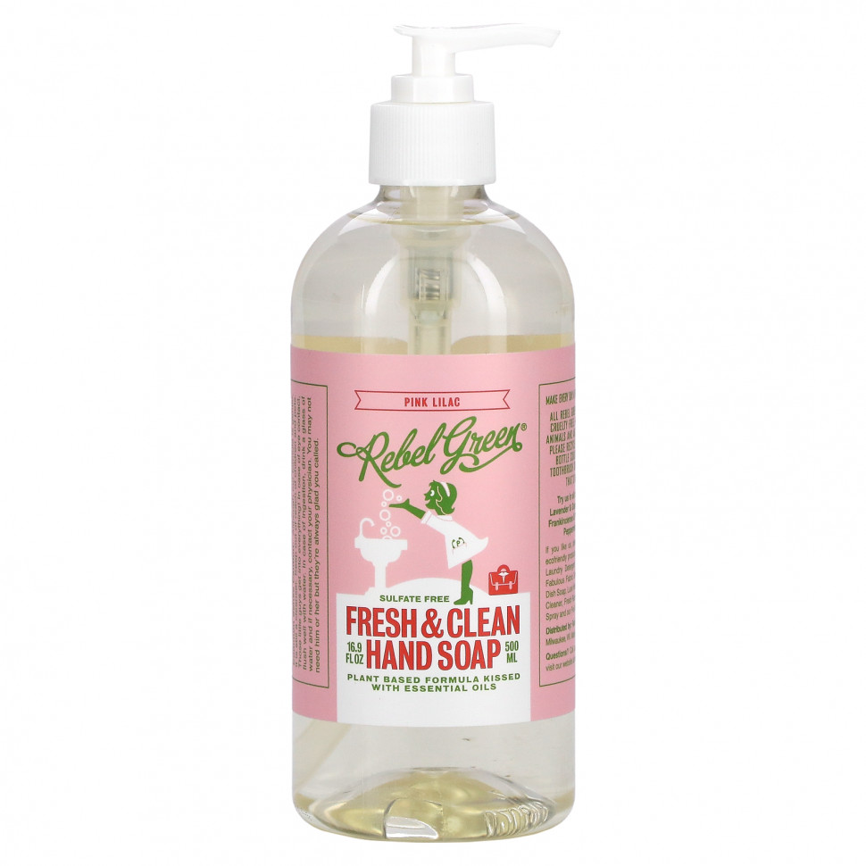 Rebel Green, Fresh & Clean,   , -, 500  (16,9 . )    , -, 