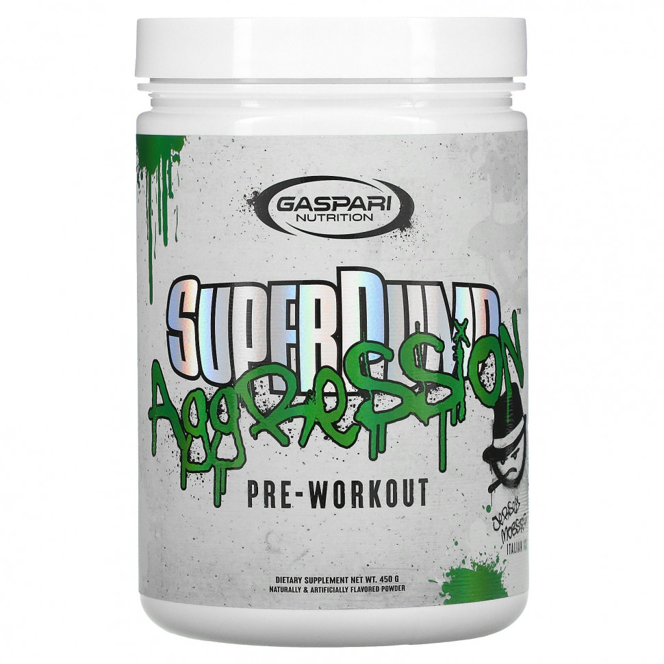 Gaspari Nutrition, SuperPump Aggression Pre-Workout,    , 450     , -, 