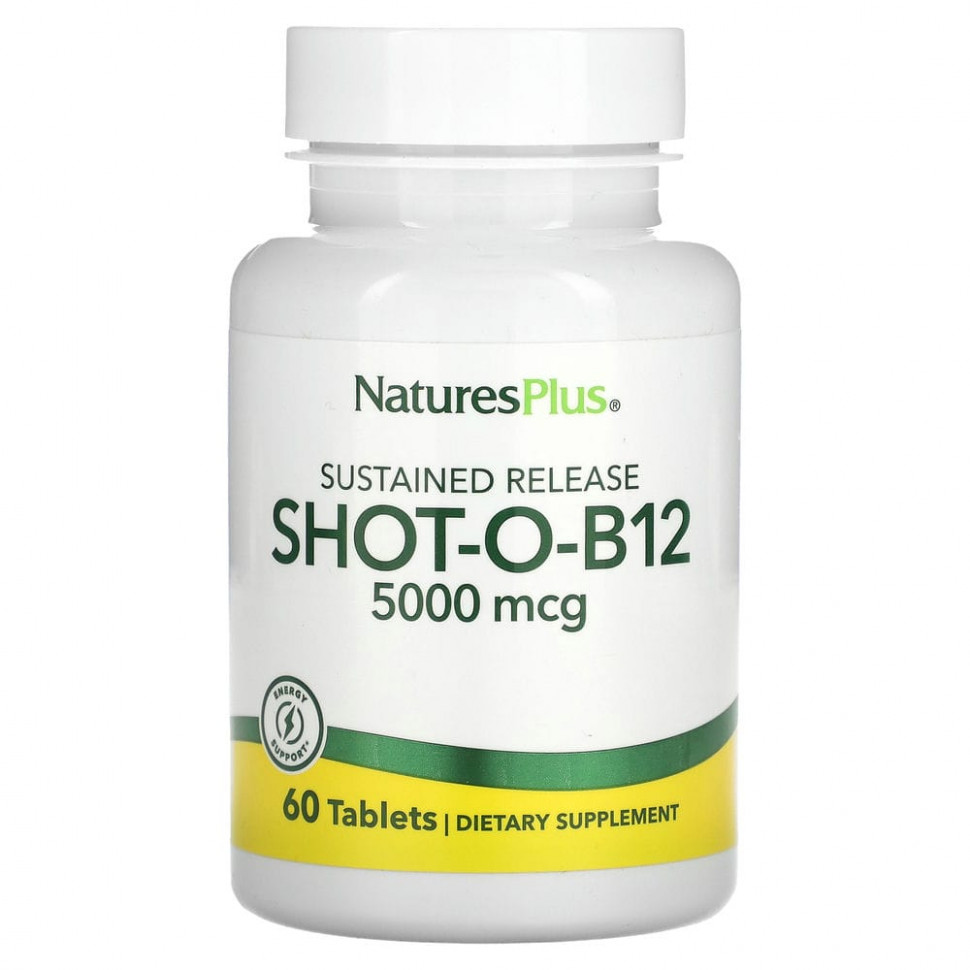 NaturesPlus, Shot-O-B12   , 5000 , 60     , -, 