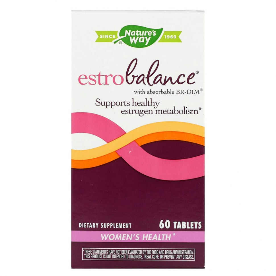 Nature's Way, EstroBalance    BR-DIM, 60     , -, 