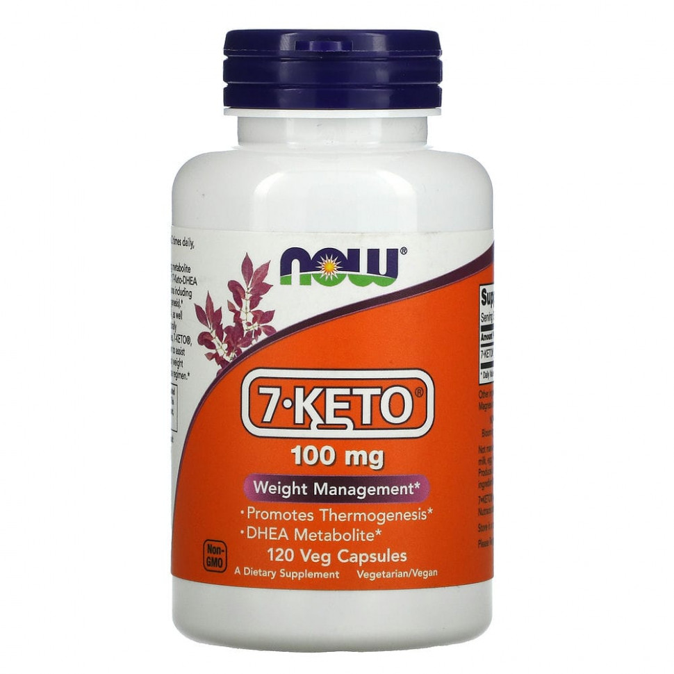 NOW Foods, 7-KETO, 100 , 120      , -, 