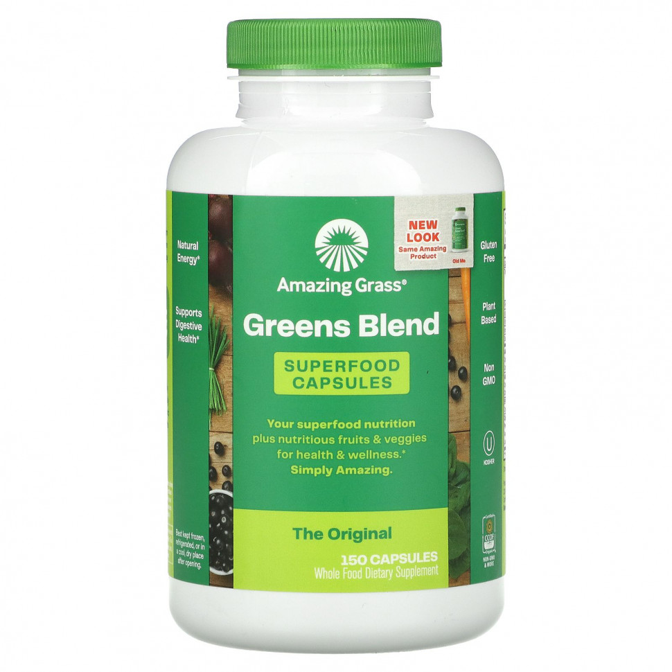 Amazing Grass, Greens Blend, The Original, 150     , -, 