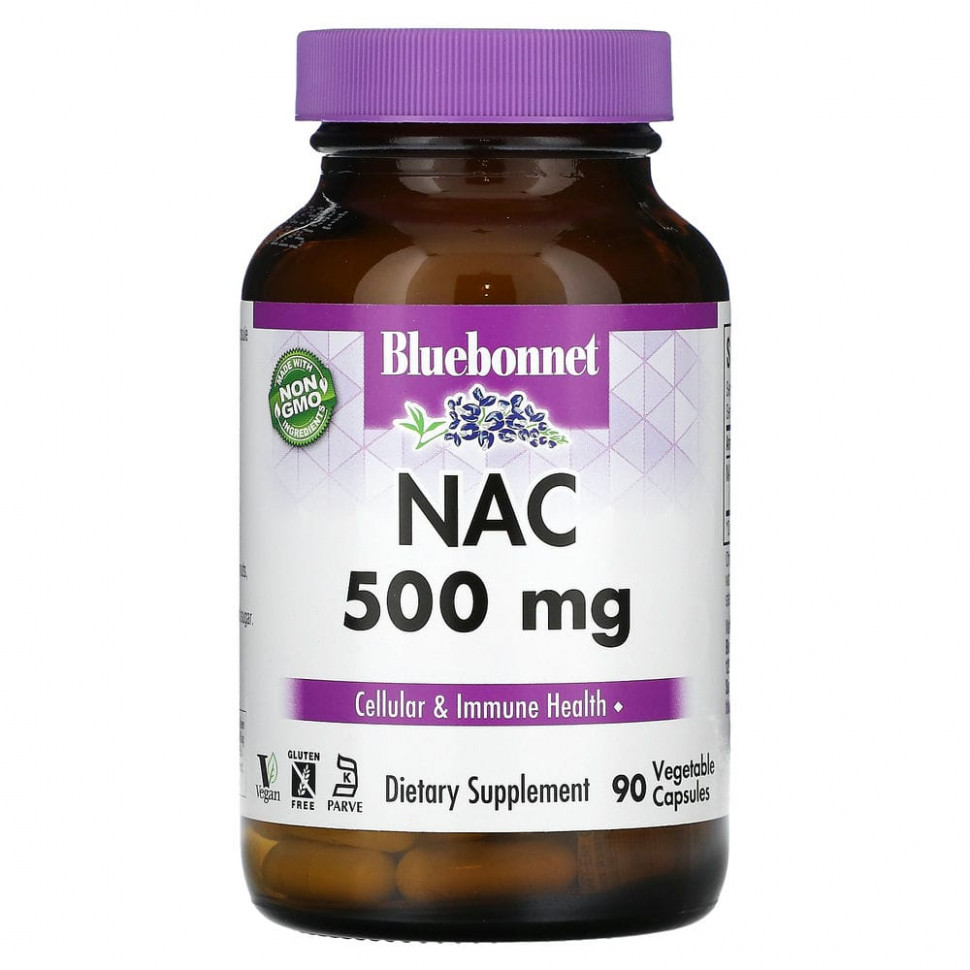 Bluebonnet Nutrition, NAC, 500 , 90      , -, 