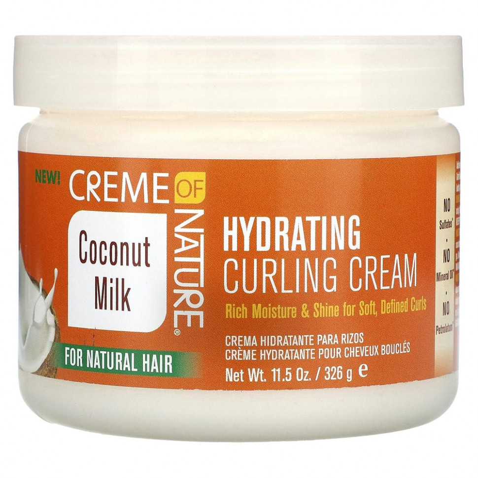 Creme Of Nature, Coconut Milk,      , 326  (11,5 )    , -, 