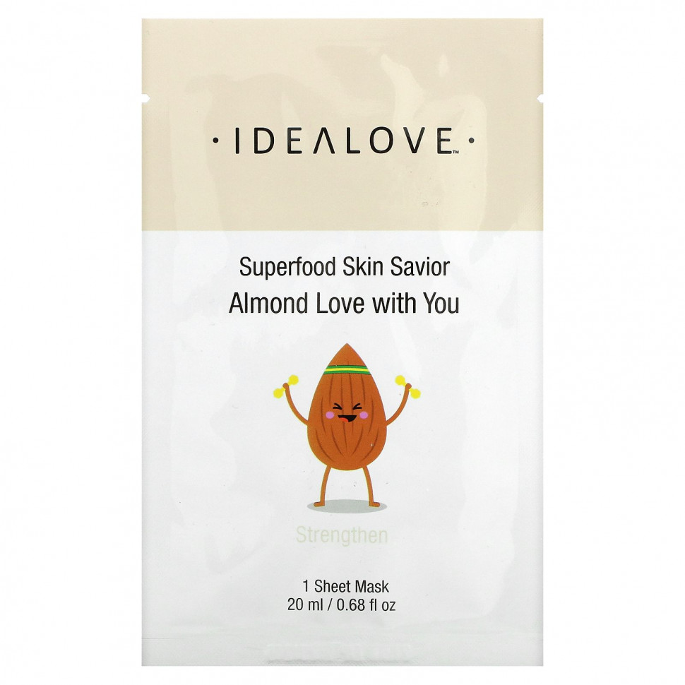 Idealove, Superfood Skin Savior, Almond Love with You, 1  , 20  (0,68 . )    , -, 