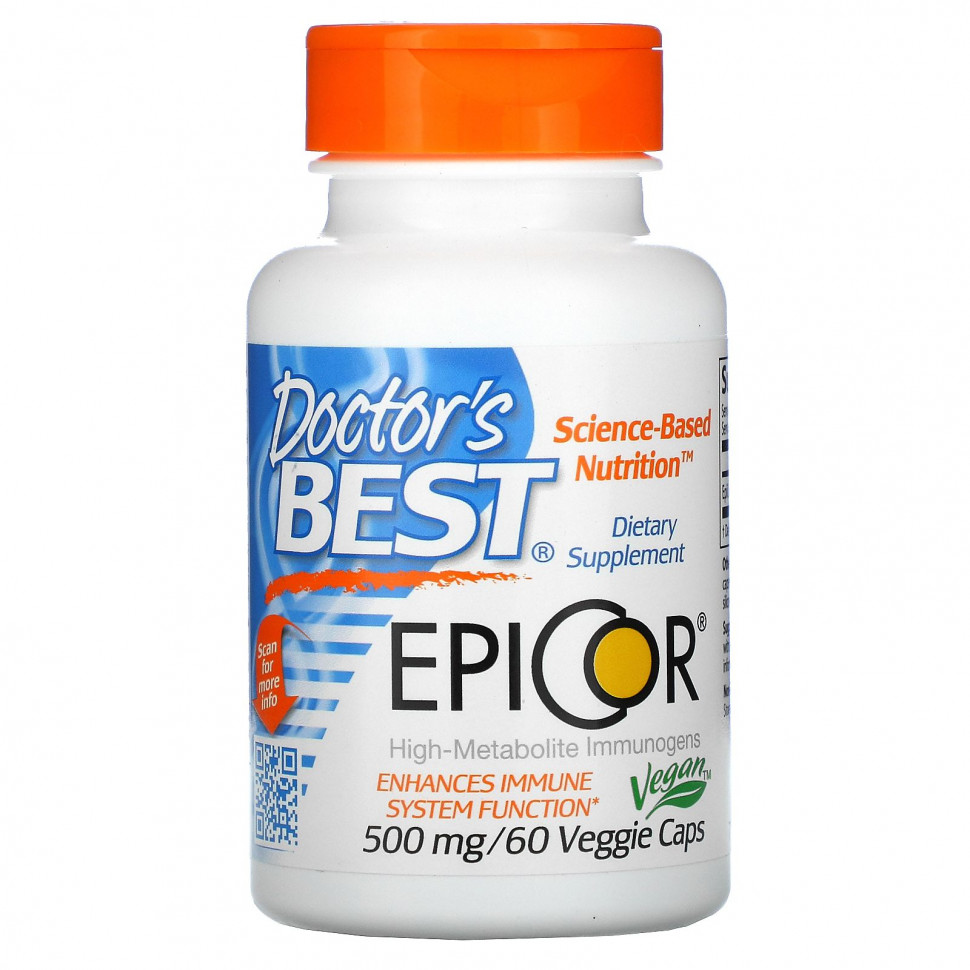 Doctor's Best, Epicor, 500 , 60      , -, 