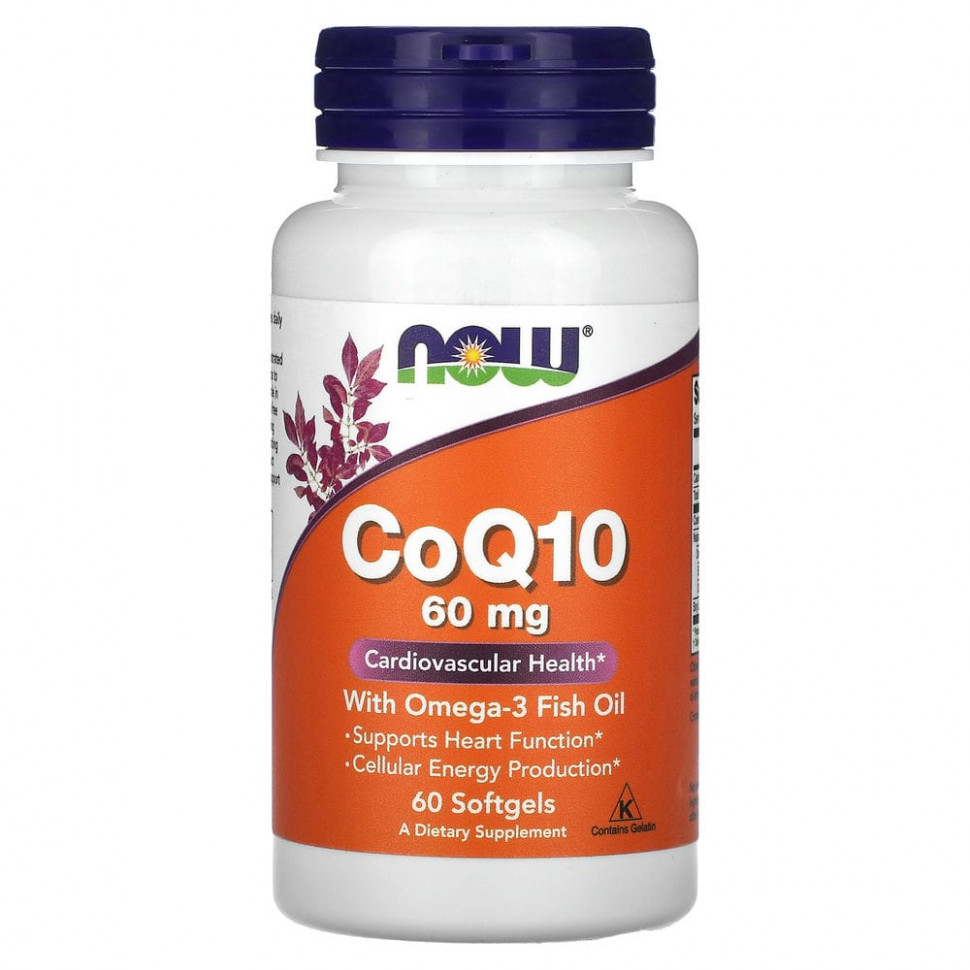 NOW Foods,  Q10, 60 , 60      , -, 