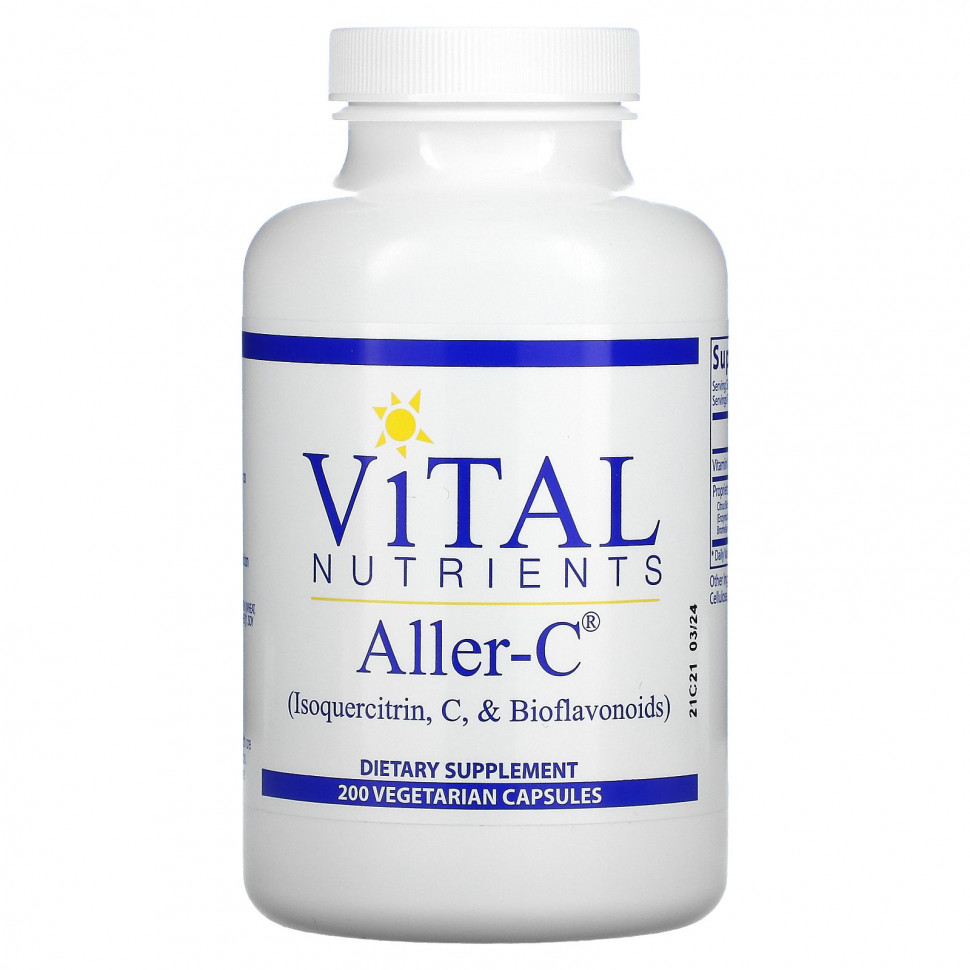 Vital Nutrients, Aller-C, 200      , -, 