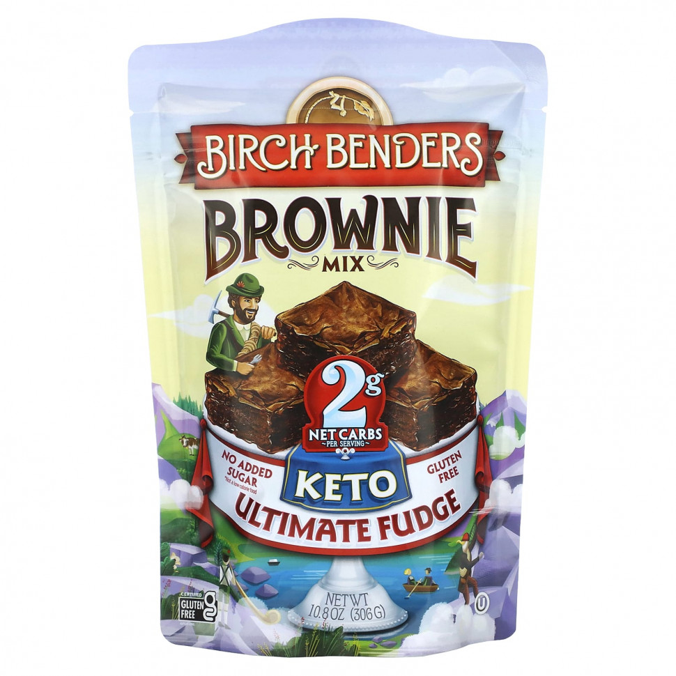 Birch Benders, Brownie Mix, Keto,  , 306  (10,8 )    , -, 