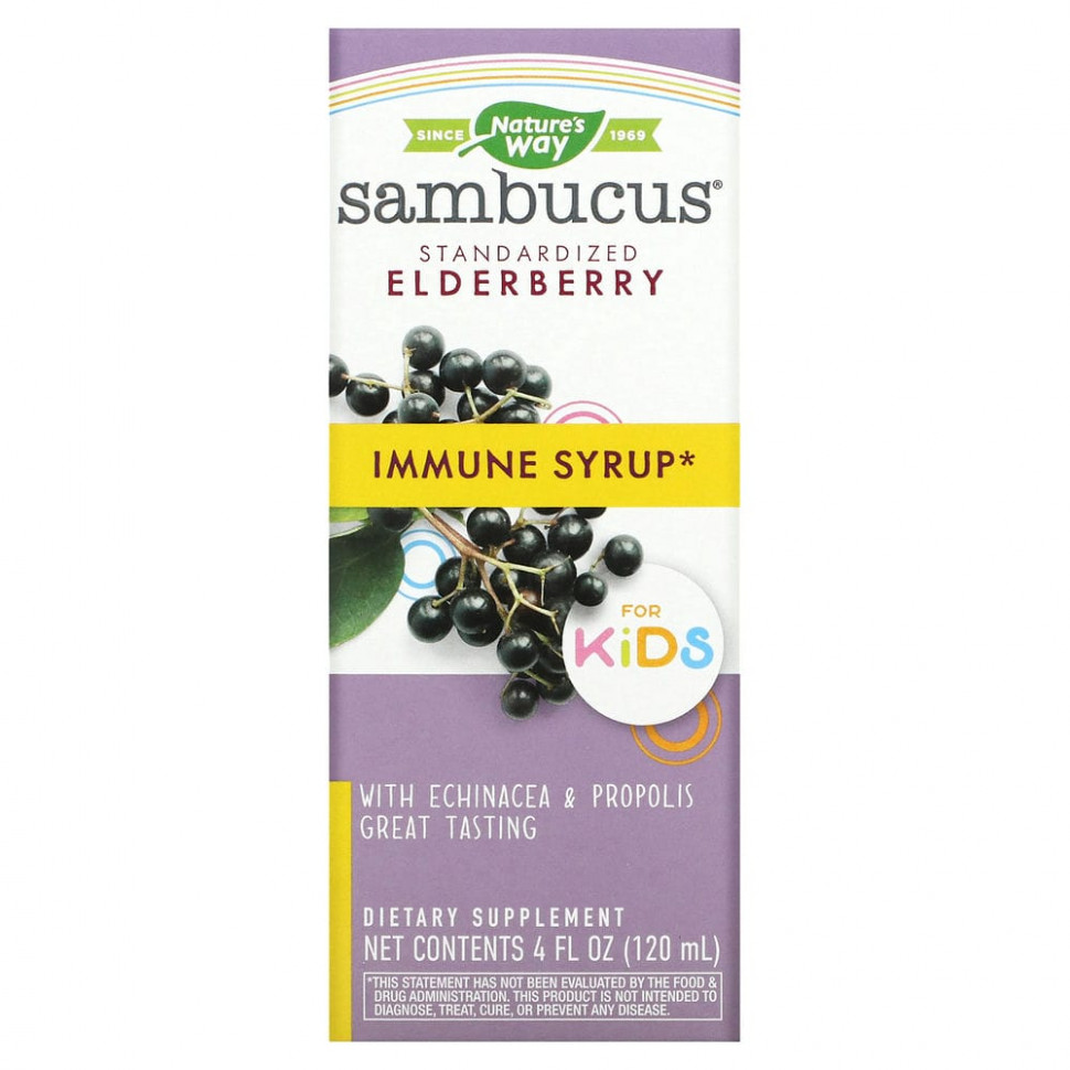 Nature's Way, Sambucus  ,   ,    , 120  (4 . )    , -, 