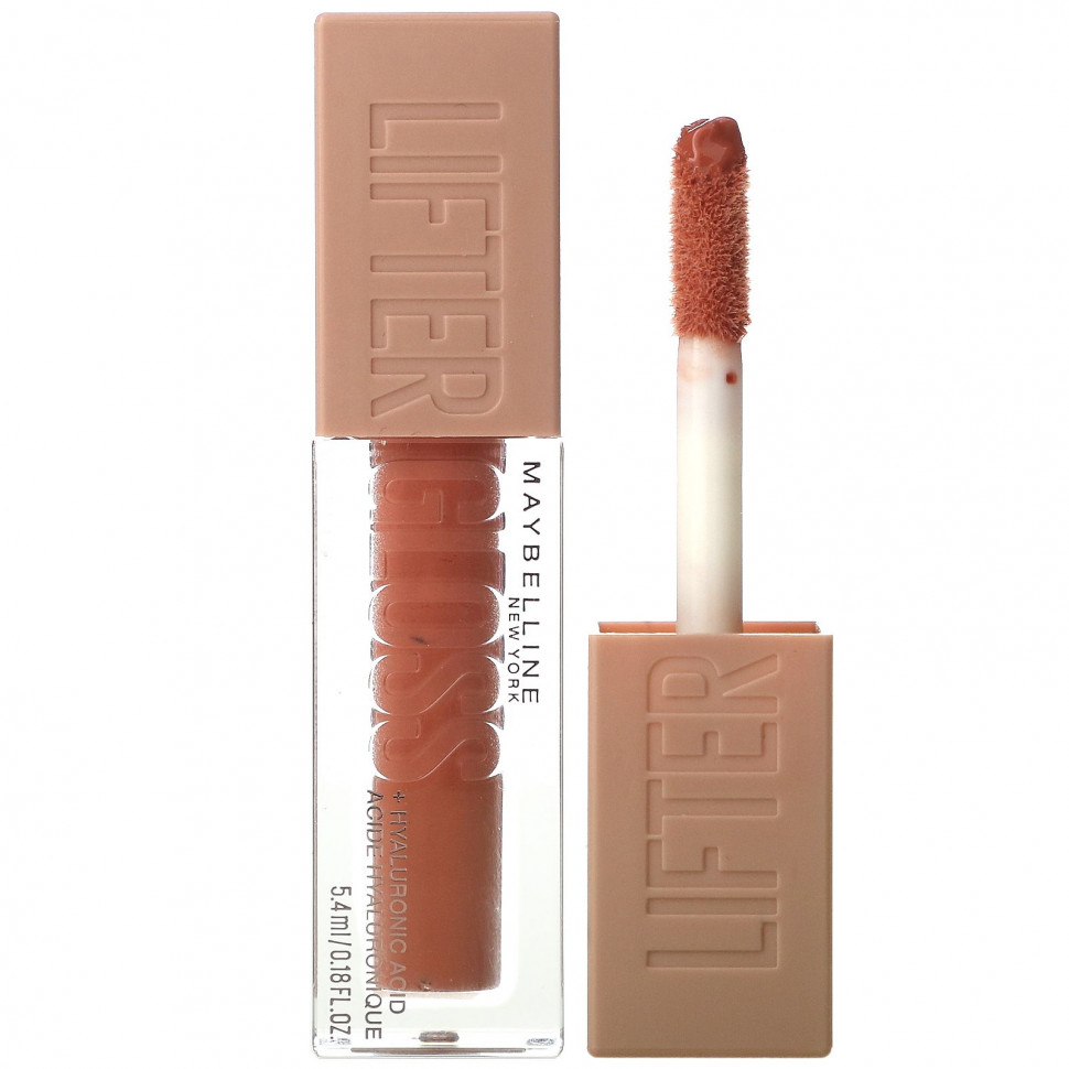 ���������� Maybelline, Lifter Gloss � ������������ ��������, ������ 007, 5,4 �� (0,18 ����. �����)  Iherb (������)