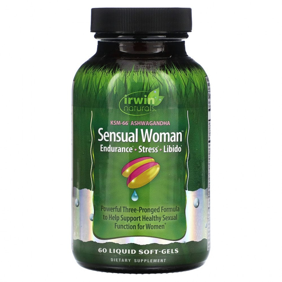 Irwin Naturals, Sensual Women, Endurance, Stress, Libido, 60        , -, 