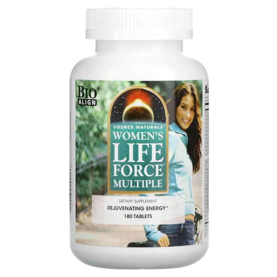 Source Naturals, Women's Life Force Multiple, 180     , -, 