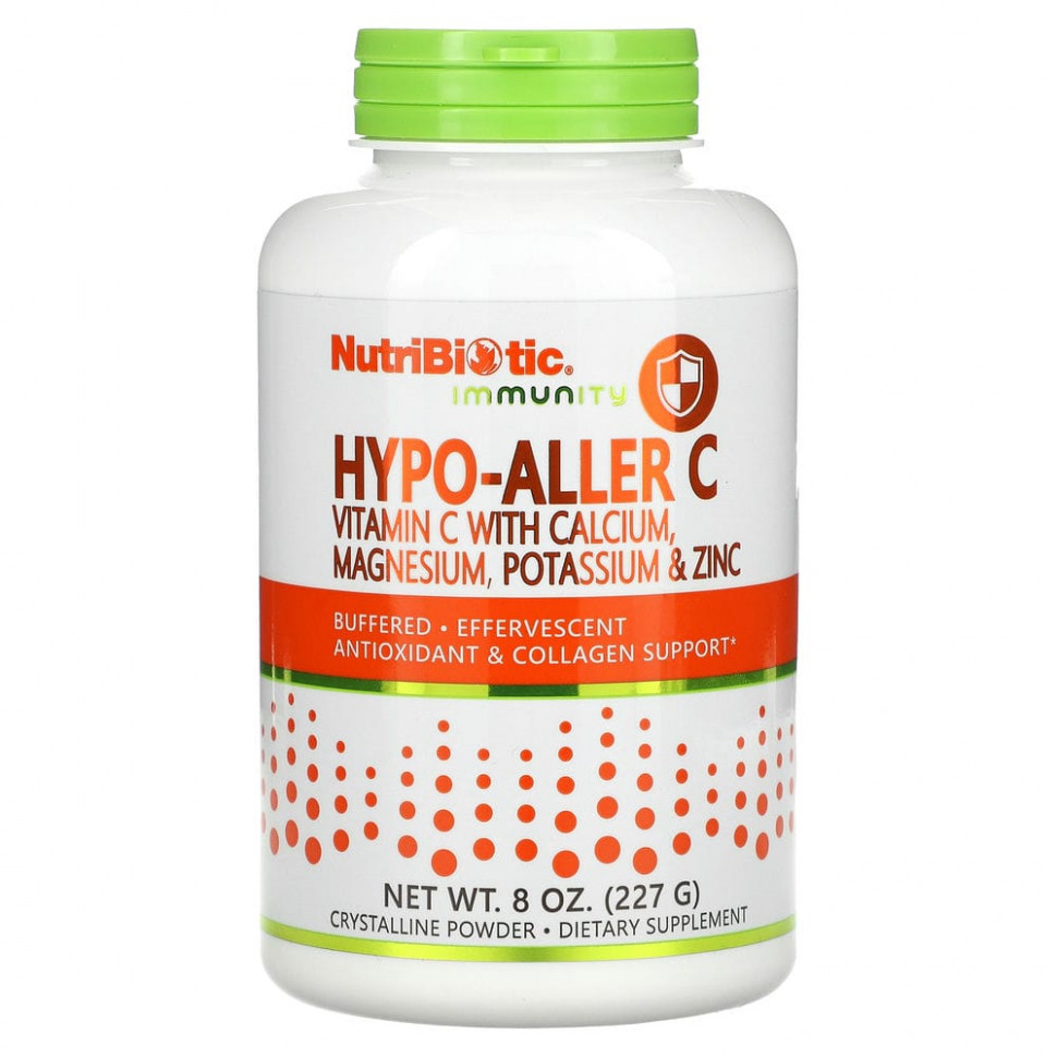 NutriBiotic, Immunity, Hypo-Aller C,  C  , ,   , 227  (8 )    , -, 