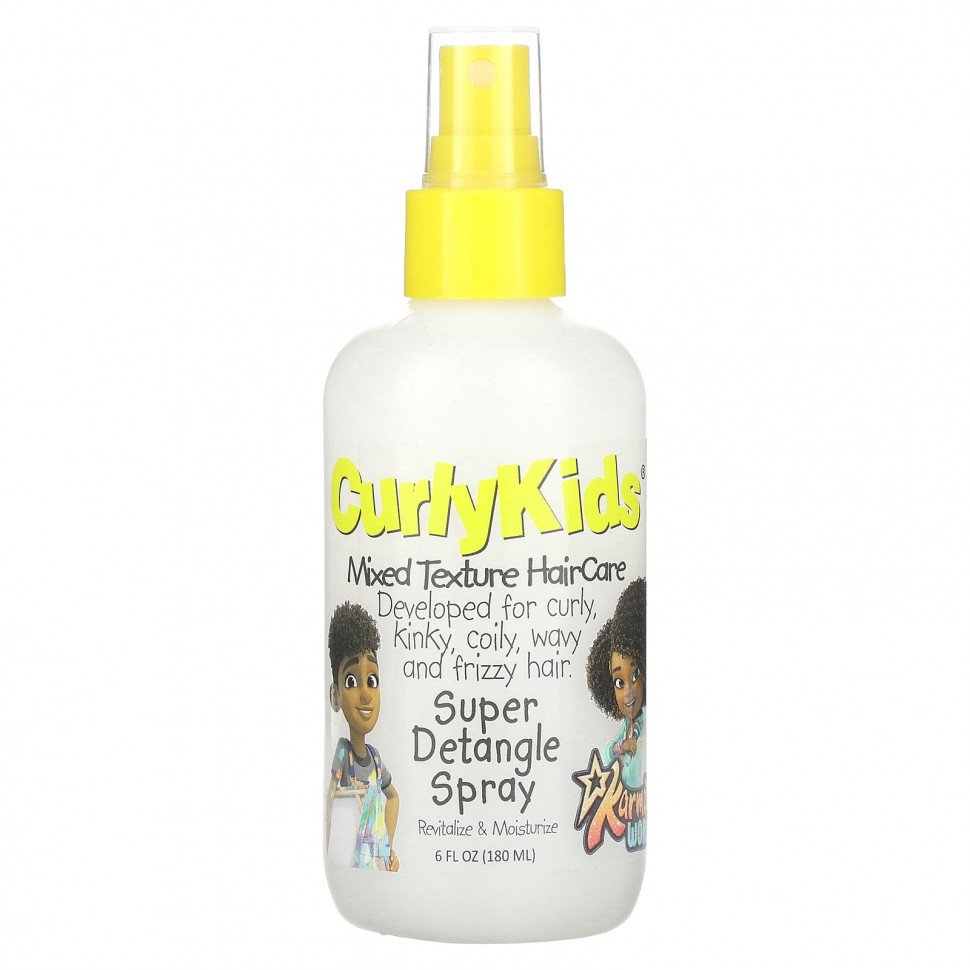 CurlyKids,  Super Detangle, 180  (6 . )    , -, 