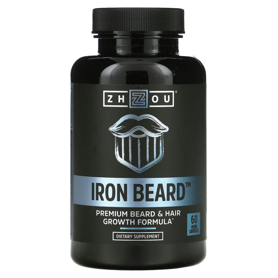 Zhou Nutrition, Iron Beard, 60      , -, 