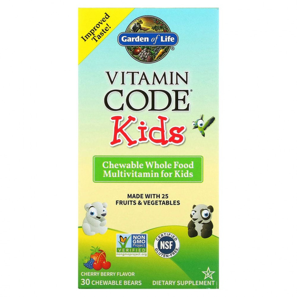 Garden of Life, Vitamin Code,  ,   , , 30      , -, 