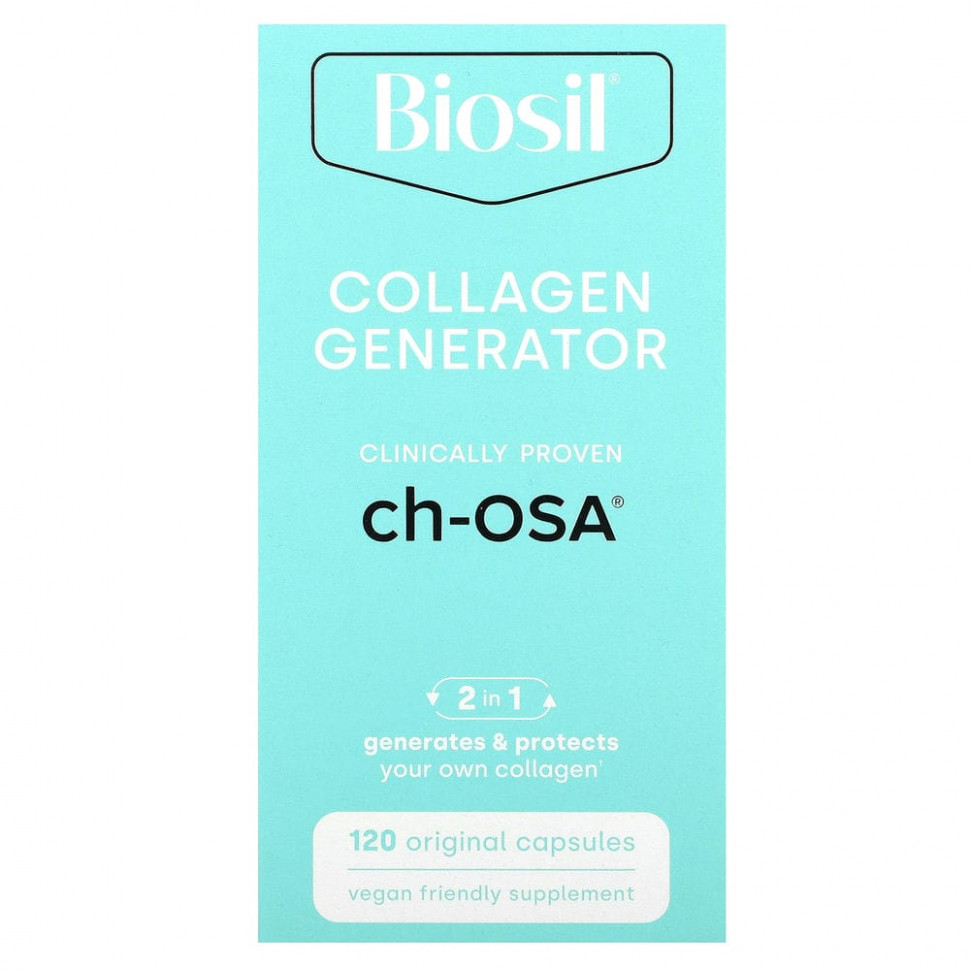 BioSil by Natural Factors, ch-OSA Advanced Collagen Generator,   , 120      , -, 