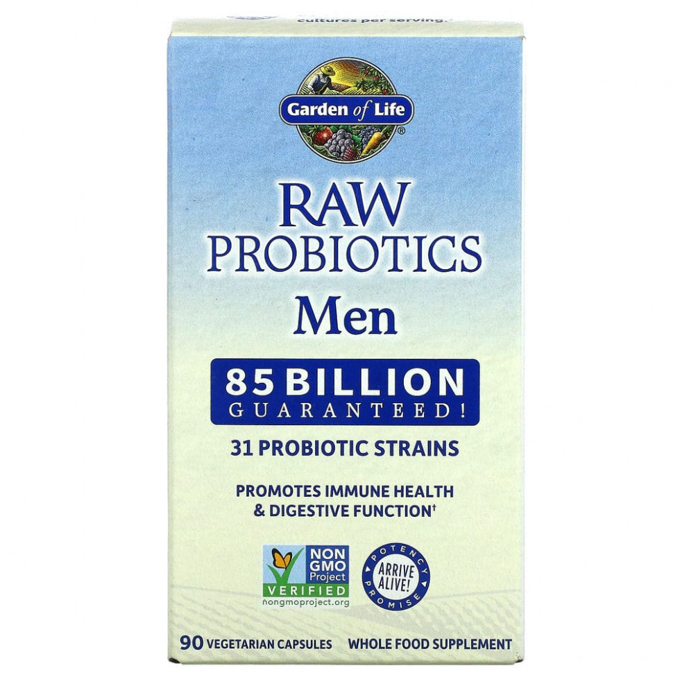 Garden of Life, RAW Probiotics,    , 85   , 90    Iherb ()