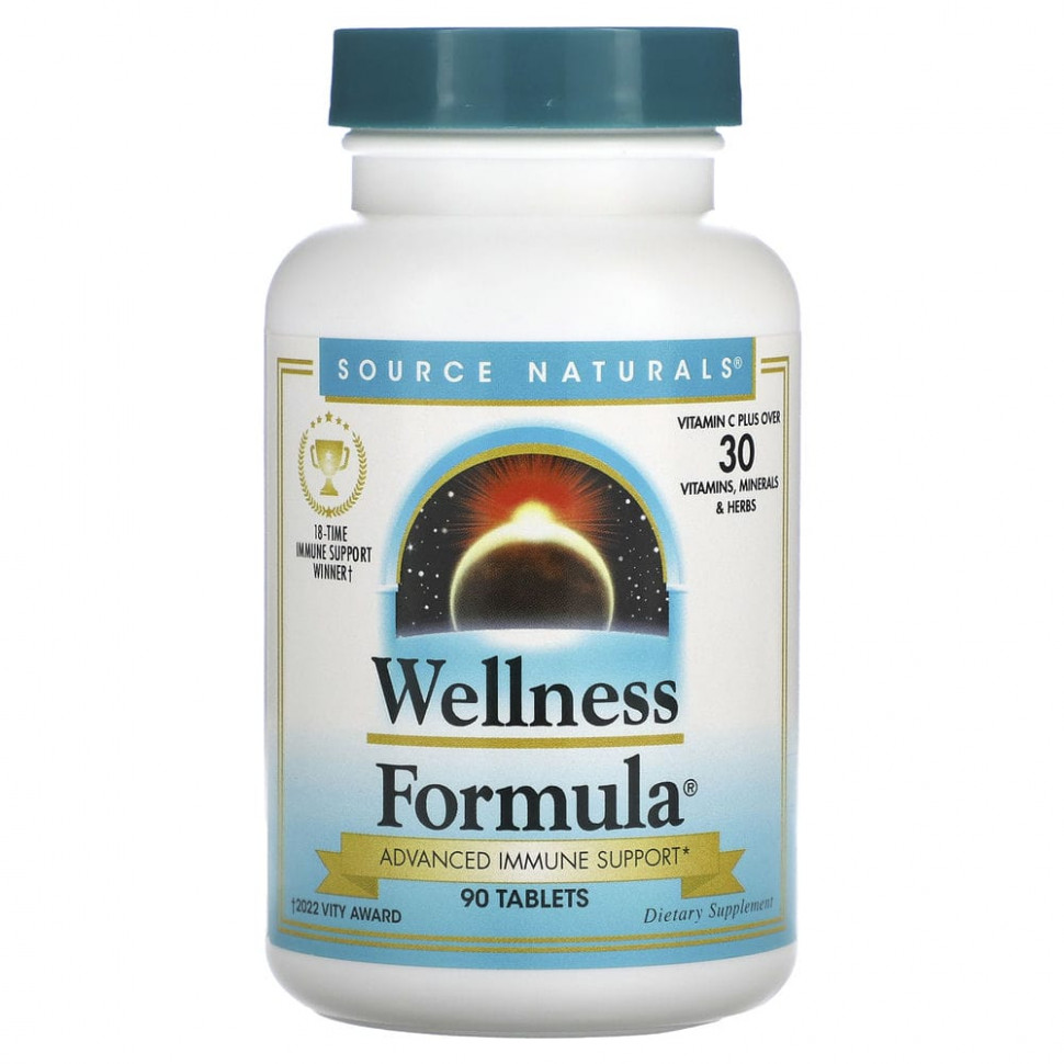 Source Naturals, Wellness Formula, 90     , -, 