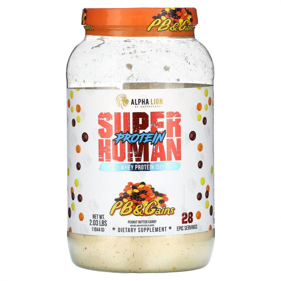 ALPHA LION, SuperHuman Protein, PB & Gains,    , 1044  (2,03 )    , -, 