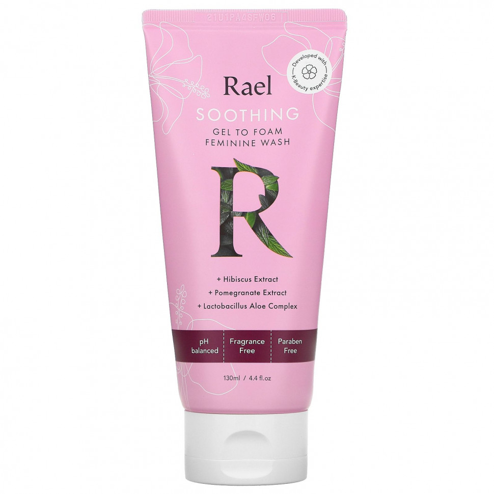 Rael, Soothing Gel To Foam Feminine Wash,  , 130  (4,4 . )    , -, 