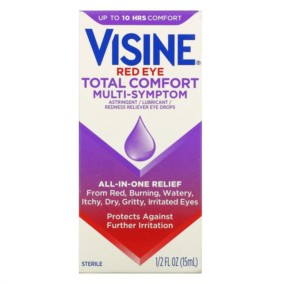  Visine, Red Eye,    , 15 , (1/2 . )  Iherb ()