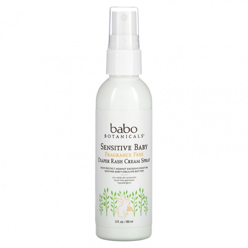 ���������� Babo Botanicals, Sensitive Baby, ����-����� �� �����������, ��� �������, 89 �� (3 ����. �����)  Iherb (������)