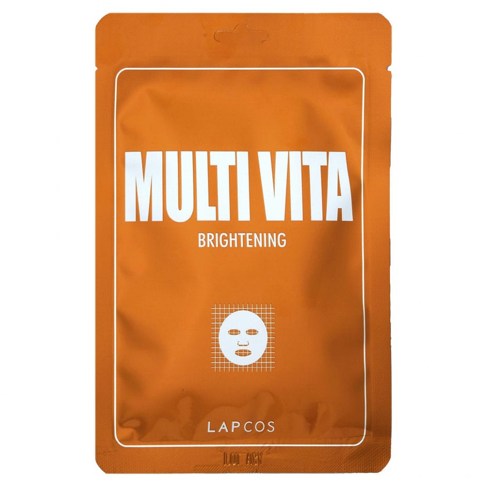 Lapcos, Multi Vita Beauty Sheet Mask,  , 1 ., 25  (0,84 . )    , -, 