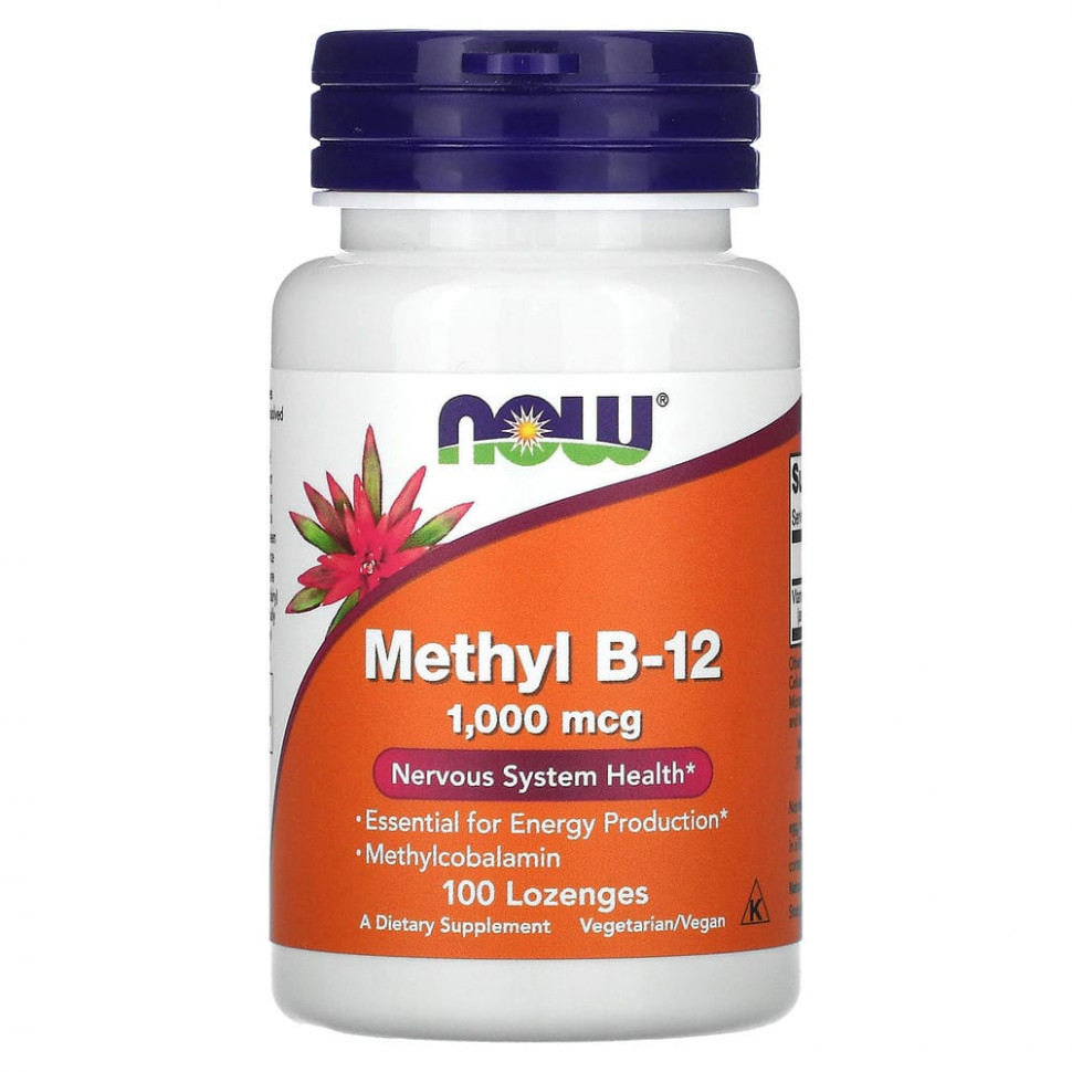 NOW Foods, Methyl B-12, , 1000 , 100       , -, 