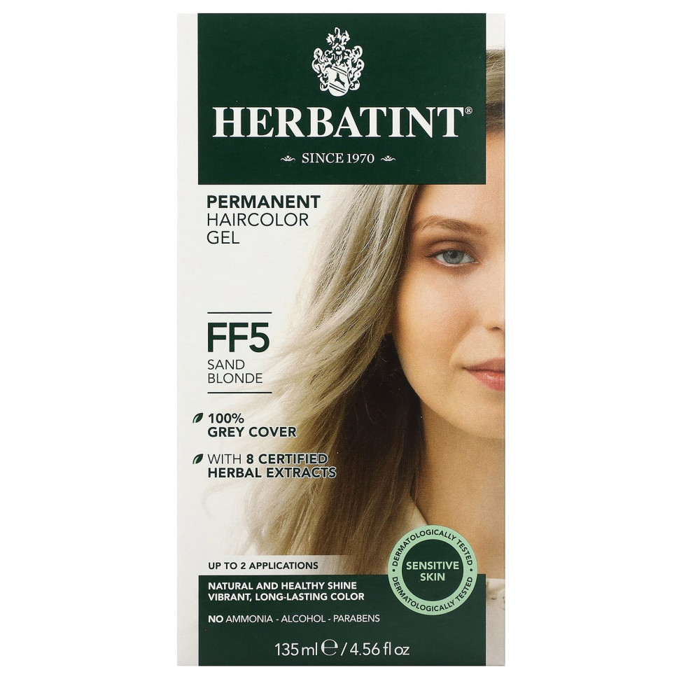 ���������� Herbatint (Antica Herbavita), ������� ����-������ ��� �����, FF 5, �������� �����, 135 �� (4,56 ����. �����)  Iherb (������)