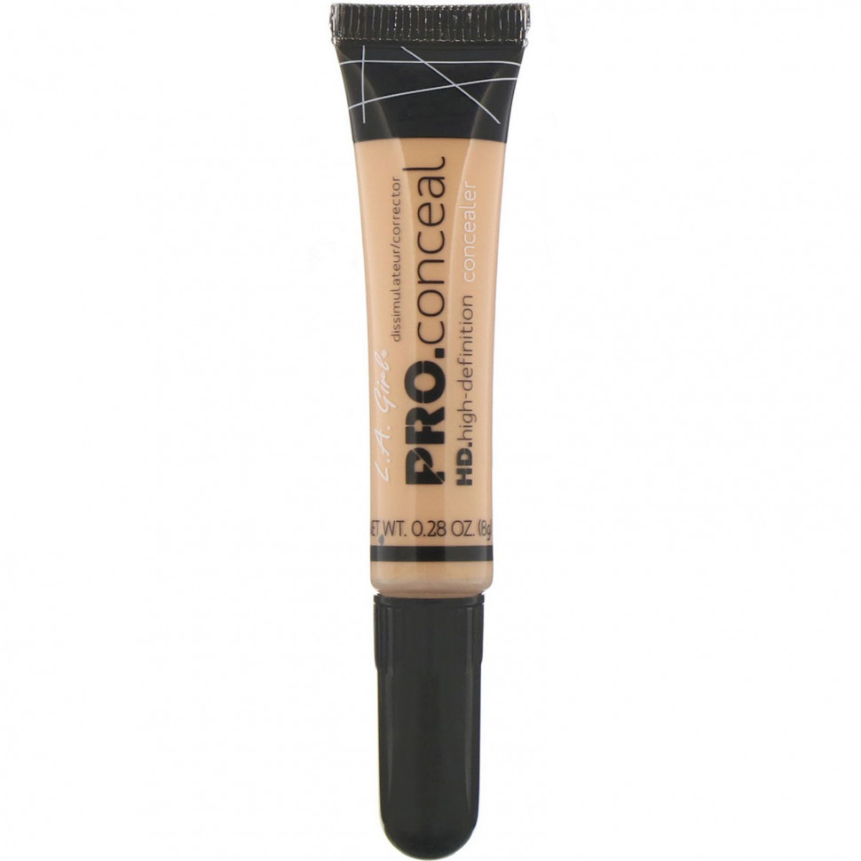 L.A. Girl,  Pro Conceal HD Concealer,  Natural, 8     , -, 