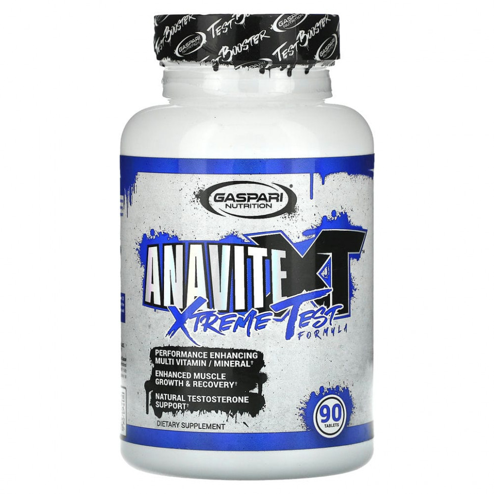 Gaspari Nutrition, Anavite Xtreme Test Formula`` 90     , -, 