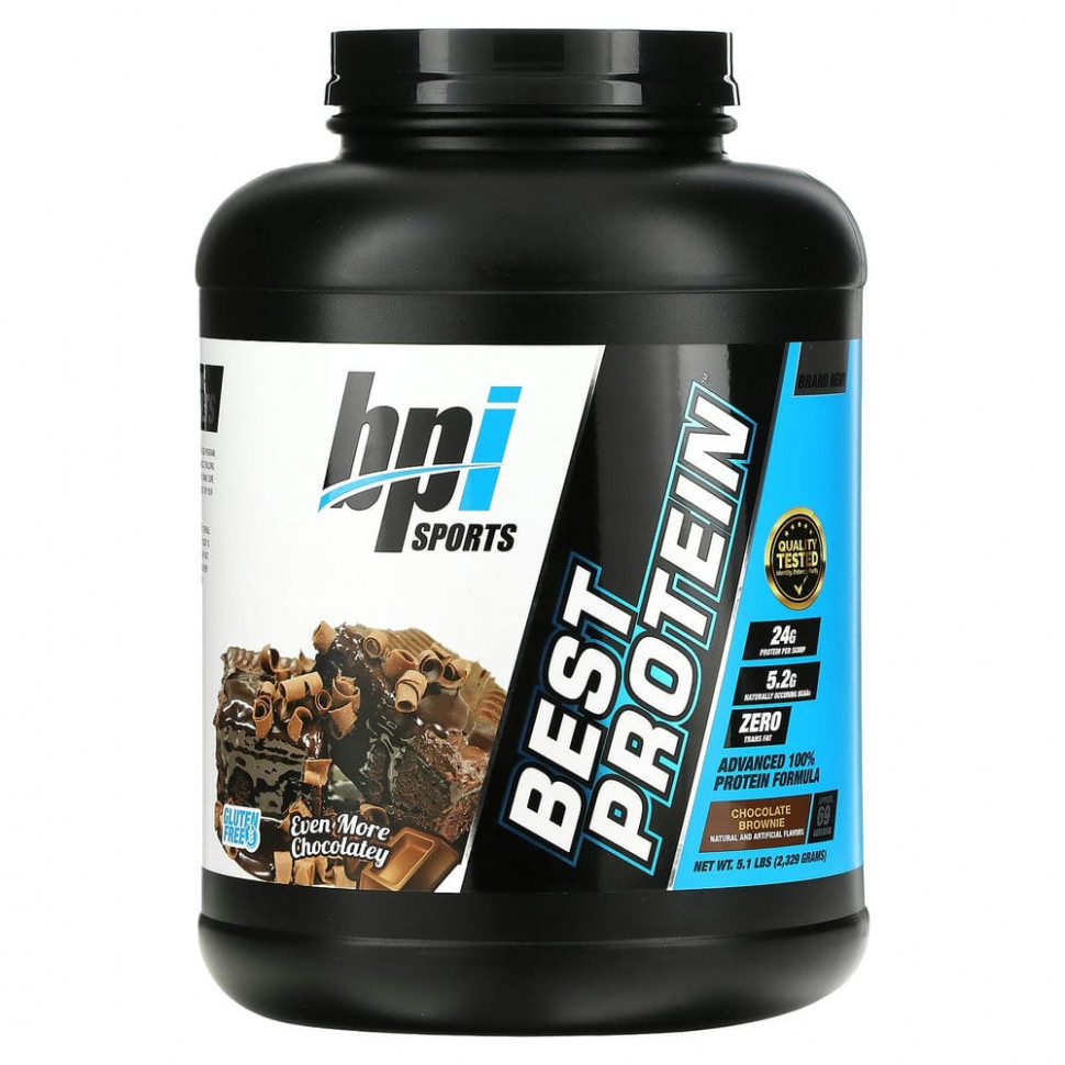 ���������� BPI Sports, ������ �������, ��������� ������� 100%-���� ��������, ���������� ������, 5,1 ����� (2329 �)  Iherb (������)