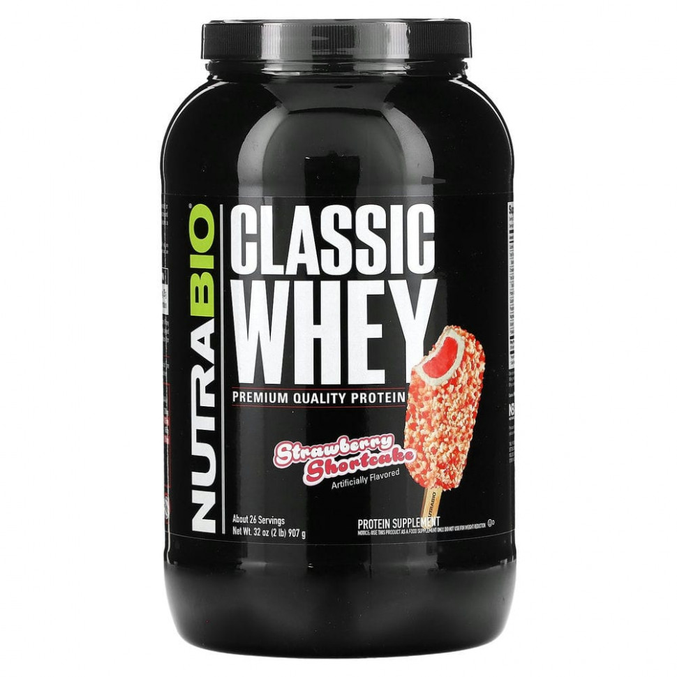 Nutrabio Labs, Classic Whey Protein,   , 907  (2 )    , -, 