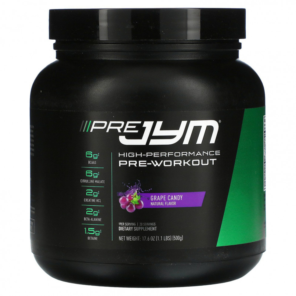 JYM Supplement Science, Pre JYM, High Performance Pre-Workout,  , 1,1  (500 )    , -, 