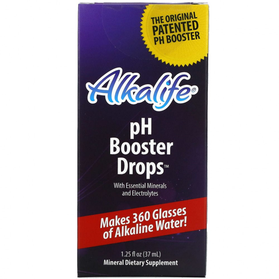 Alkalife, pH Booster Drops, 1.25 fl oz (37 ml)    , -, 