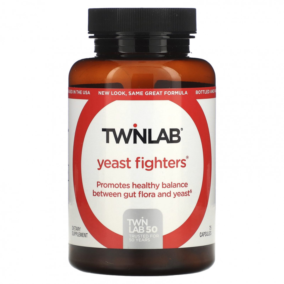 Twinlab, Yeast Fighters, 75     , -, 