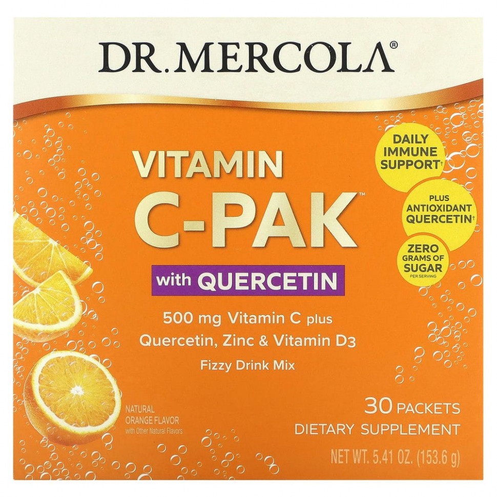 Dr. Mercola,  C-PAK  ,  , 500 , 30   5,12  (0,18 )    , -, 