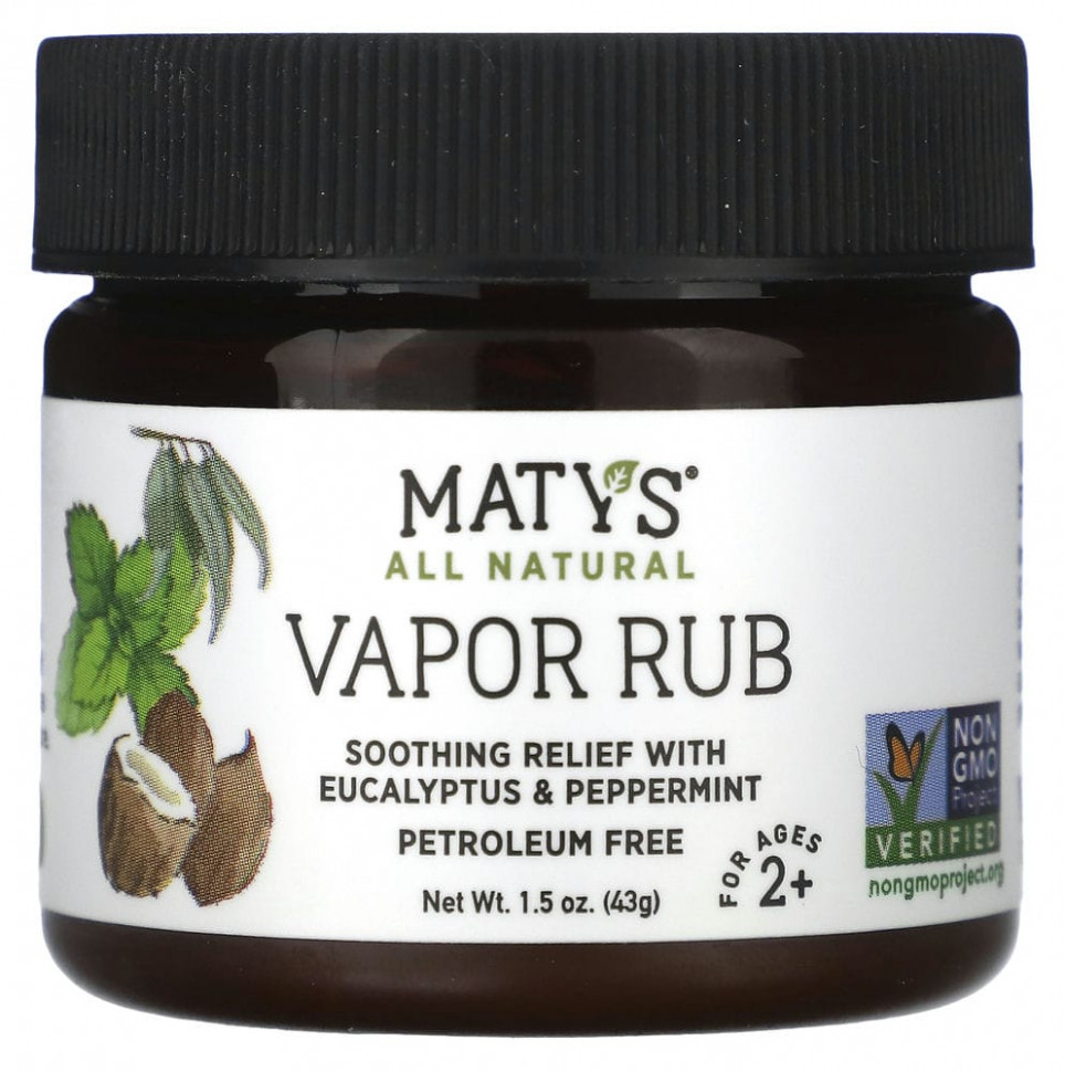 Maty's, Vapor Rub,    2 , 43  (1,5 )    , -, 