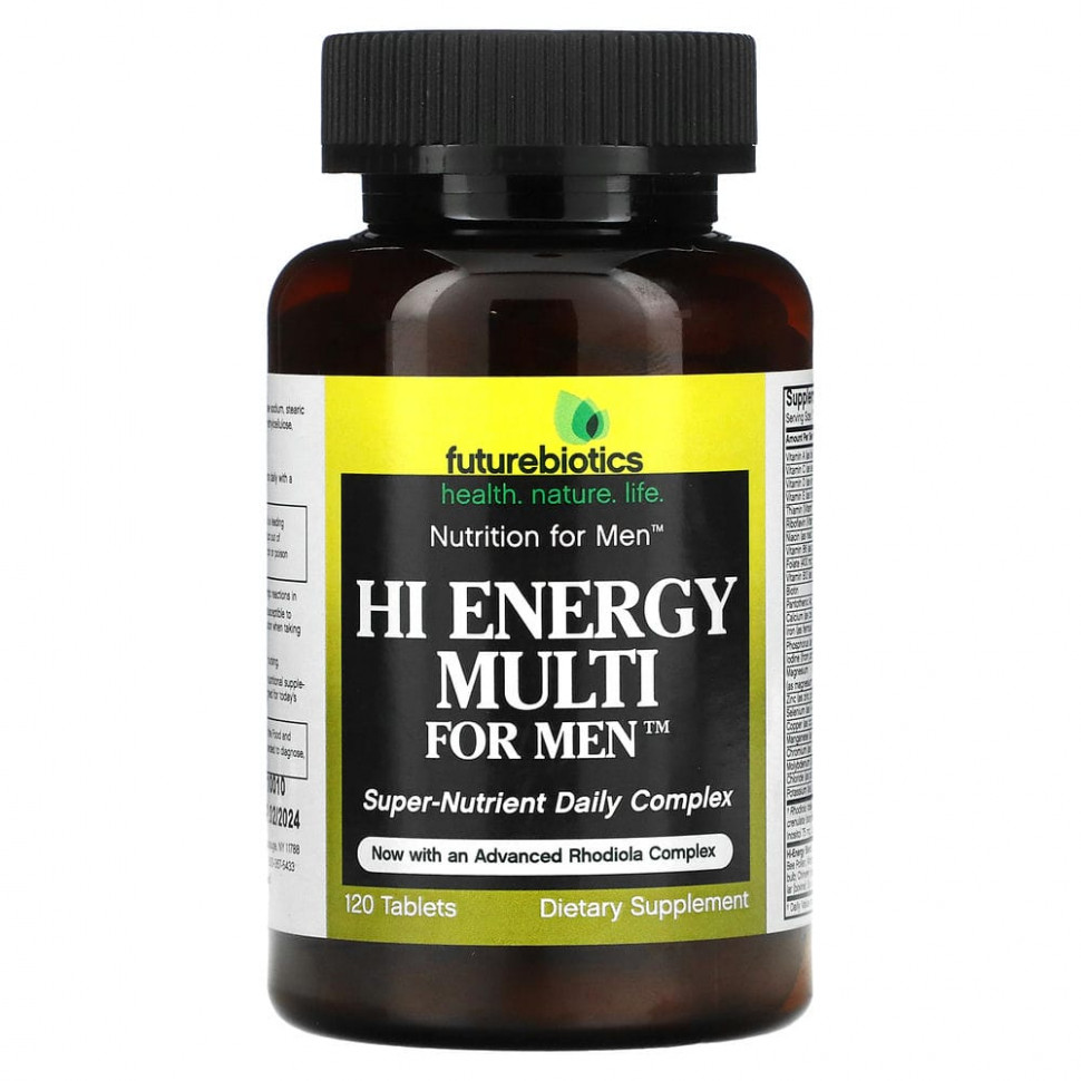 FutureBiotics, Hi Energy Multi,  , 120     , -, 