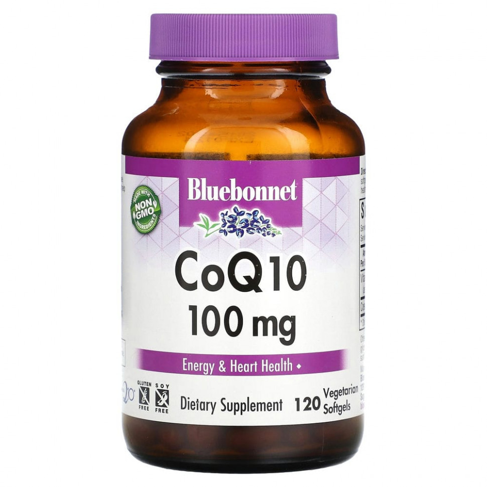 Bluebonnet Nutrition, CoQ10, 100 , 120      , -, 