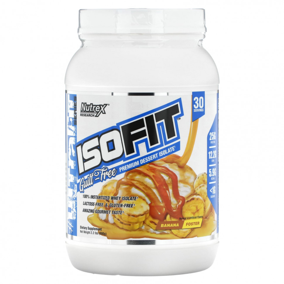 Nutrex Research, Isofit, Banana Foster, 990  (2,2 )    , -, 