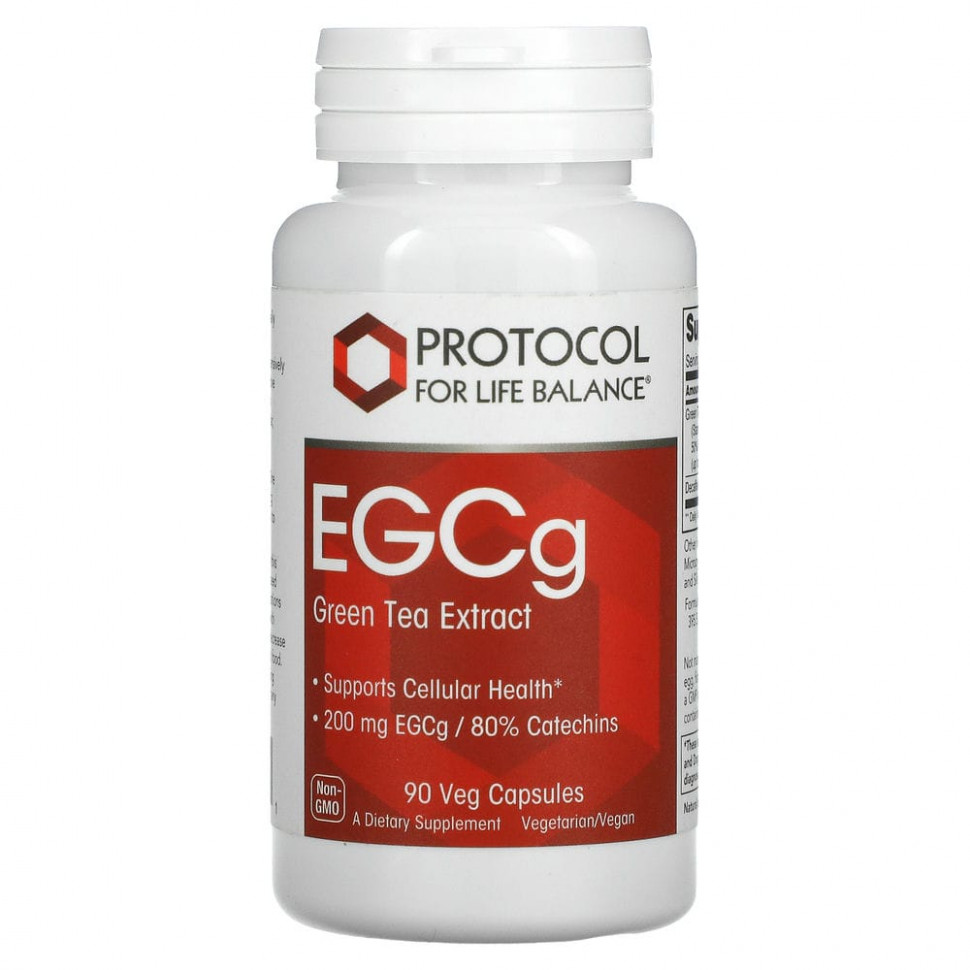 Protocol for Life Balance, EGCG,   , 200 , 90      , -, 