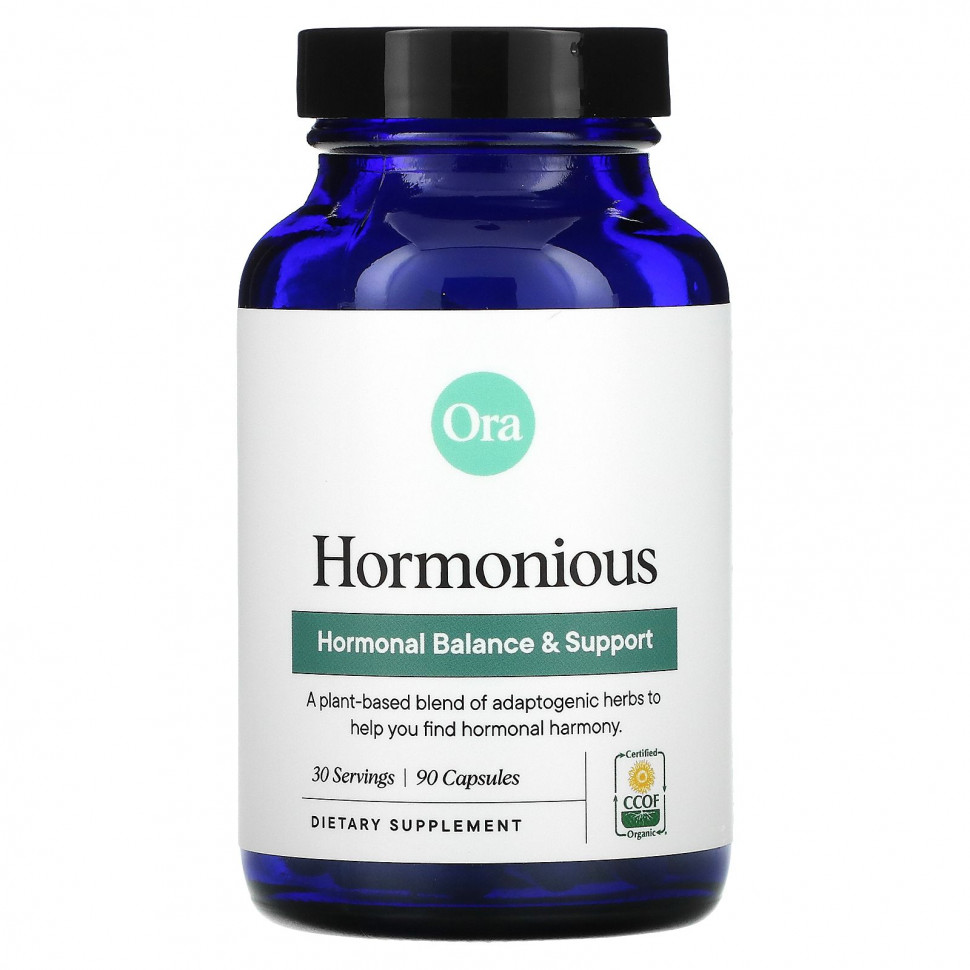  Ora, Hormonious,    , 90   Iherb ()