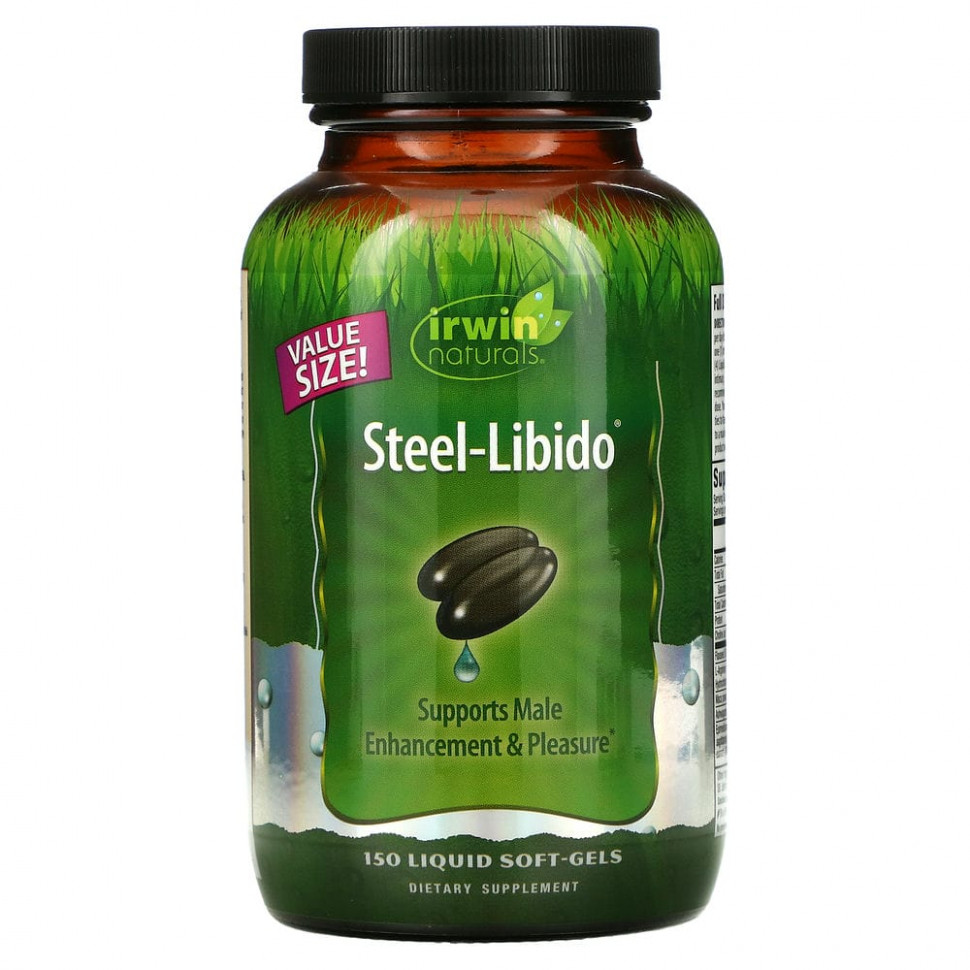 Irwin Naturals, Steel-Libido, 150         , -, 