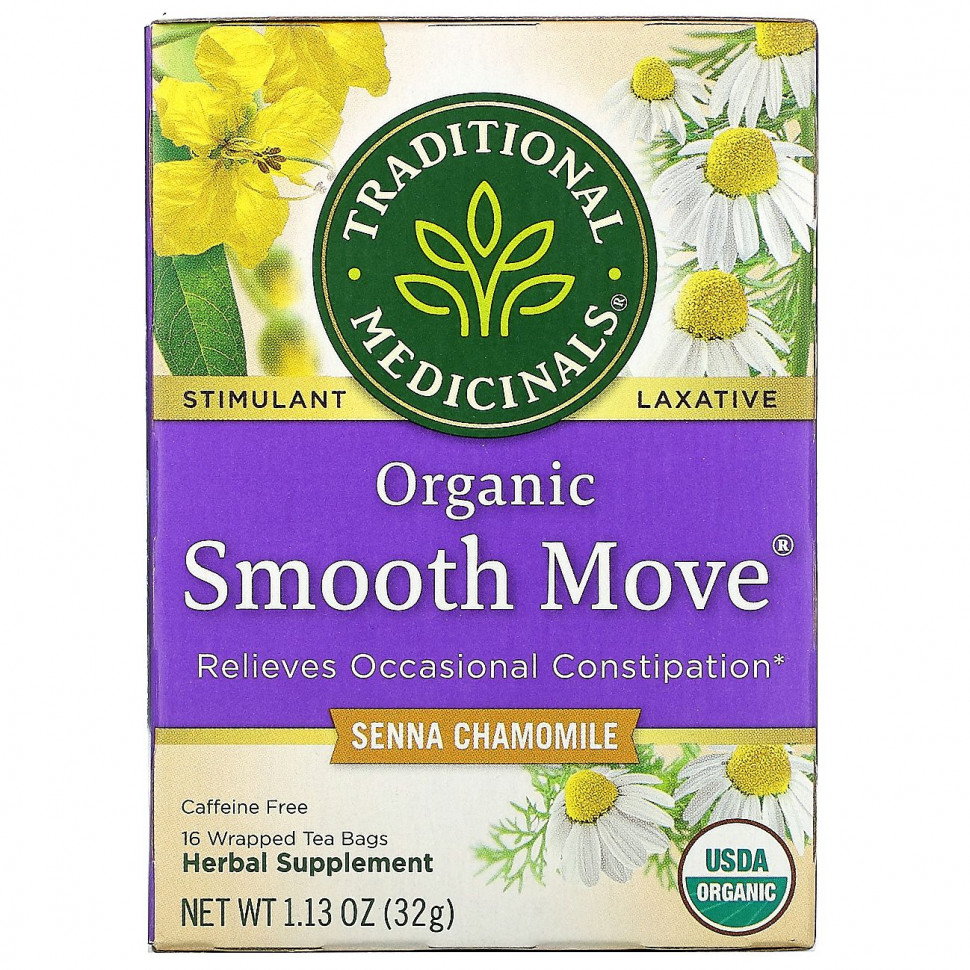 Traditional Medicinals, Smooth Move,   ,   ,  , 16  , 32 , (1,13 )    , -, 