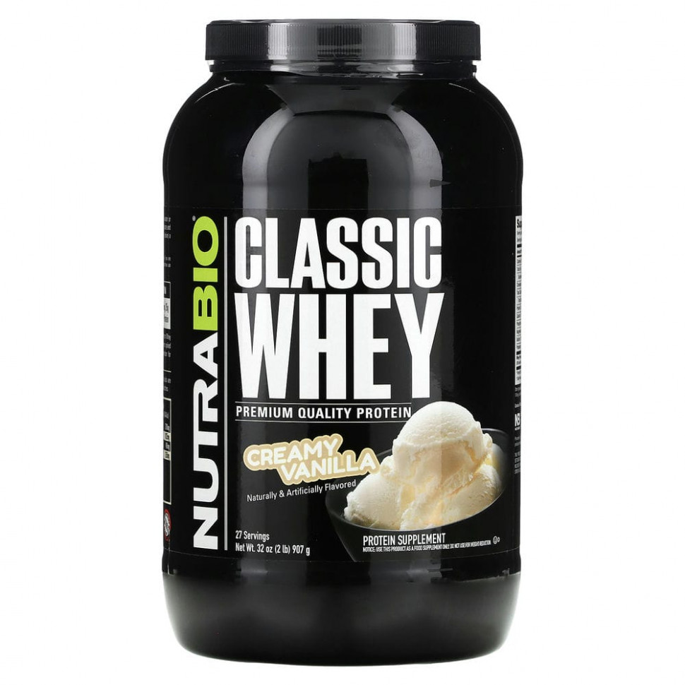 Nutrabio Labs, Classic Whey Protein,  , 907  (2 )    , -, 